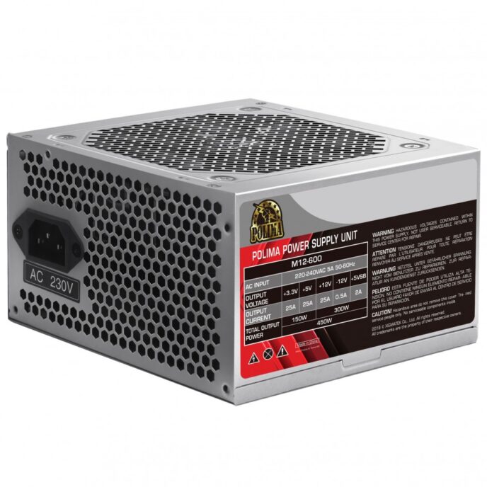 NGUỒN PSU XIGMATEK POLIMA M12-600 (EN42685)