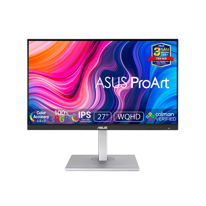 MÀN HÌNH ASUS PROART PA278CV-P (27INCH/ 2K/ IPS/ 75HZ/ 5MS/ LOA)