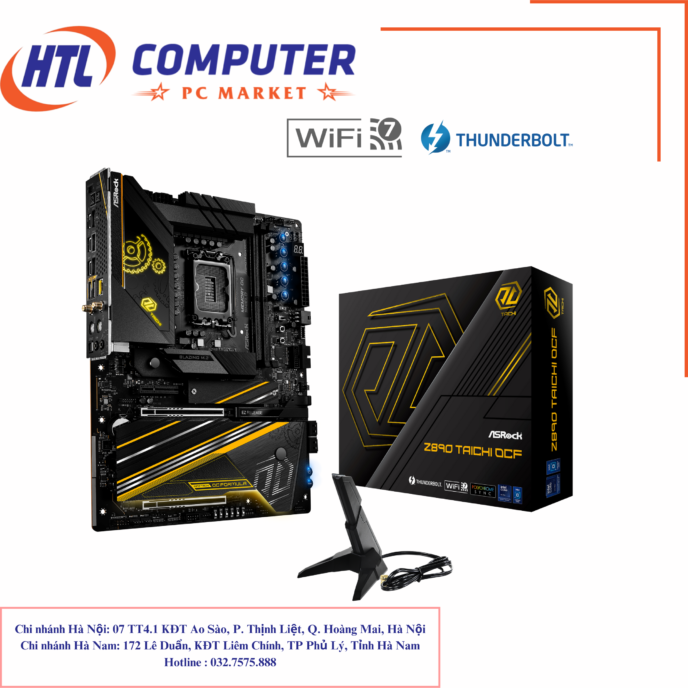 Mainboard ASROCK Z890 Taichi OCF (Chipset Intel® Z890, Socket LGA 1851, DDR5 128GB, ATX)
