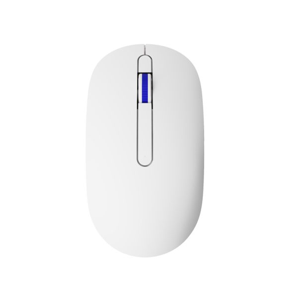 Chuột không dây AKKO MonsGeek D1 - Trắng (Wireless 2.4Ghz)