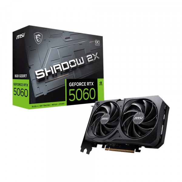 Card màn hình MSI RTX 5060 Ti 16G SHADOW 2X OC