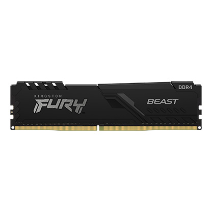Ram Desktop KINGSTON DDR4 16GB 3200 Mhz CL16 DIMM FURY Beast Black (KF432C16BB/16)
