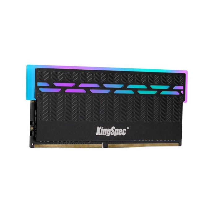 Ram KINGSPEC 8GB(1x8GB) DDR4 3200Mhz RGB Black , có tản (KS3200D4R13508G)