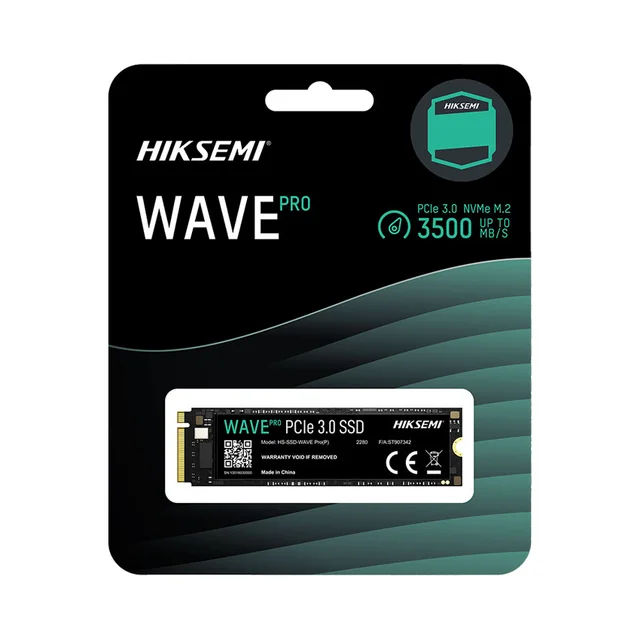 Ổ cứng SSD HIKSEMI WAVE(P) 256GB M.2 2280 NVMe PCIE Gen 3x4 (HS-SSD-WAVE(P) 256G)