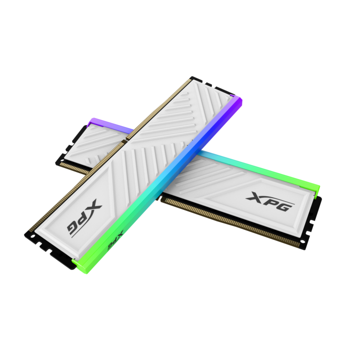 Ram Desktop ADATA XPG D35G DDR4 16GB 3200 MHZ WHITE RGB - AX4U320016G16A-SWHD35G