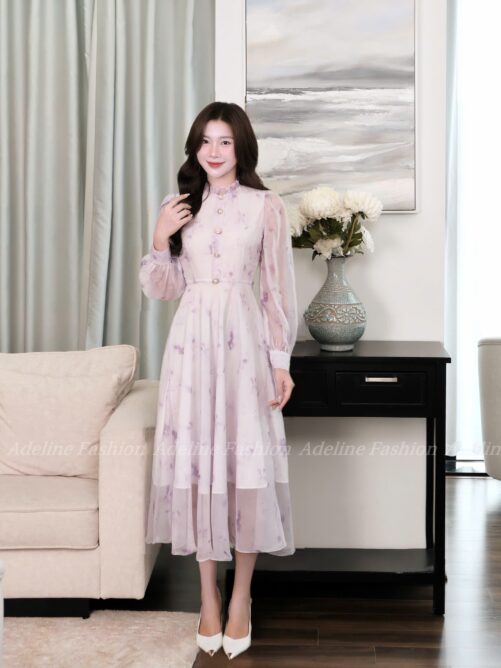 Đầm TK 61 tím