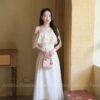 Adeline House - Váy trễ vai bánh bèo nữ tính, chất mềm mại, tôn dáng - TK 90 Cam z6791109052868 cbded2f024dae5651eff72f4fb20c9ec