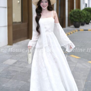 Adeline House - Váy 2 dây maxi họa tiết hoa xinh xắn - TK 99