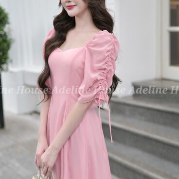 Adeline House - Đầm hồng nàng thơ – dịu dàng và thanh lịch