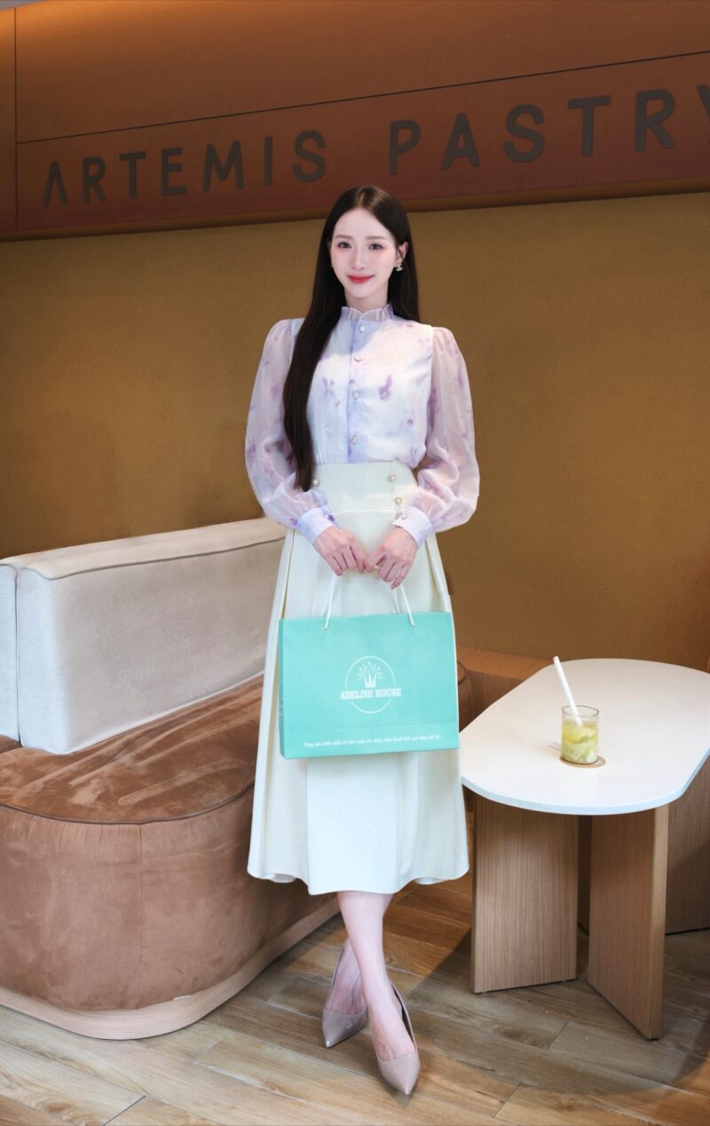Adeline house - Set Váy Tiểu Thư Pastel Thanh Lịch
