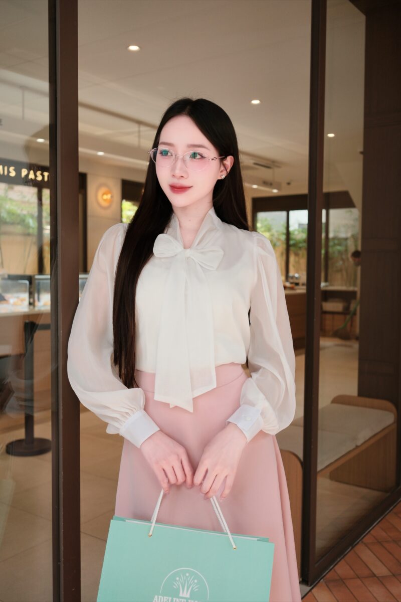 Alternative view of ADELINE HOUSE- SET  VÁY TIỂU THƯ NHẸ NHÀNG