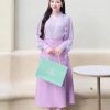 ADELINE HOUSE - Set Áo Hoa Chiffon & Chân Váy Midi Tím Pastel z7360559812091 d85a6b5e2336d004ca8aad8f91ca75e4