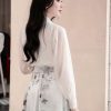 Adeline house - Set Áo Nơ & Váy Midi Họa Tiết Thủy mặc z7405503753718 10ba9baf488c82d68ef6e6f8dc3faa78