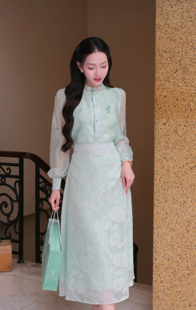 Alternative view of Adeline house - Set Váy Tiểu Thư Pastel Thanh Lịch 