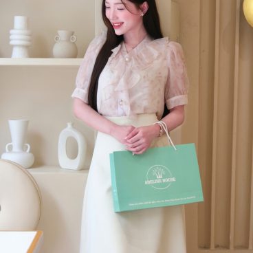 ADELINE HOUSE- Sét Áo Voan Bèo Thanh Lịch TK183.2
