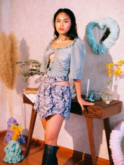Hole-hearted blouse