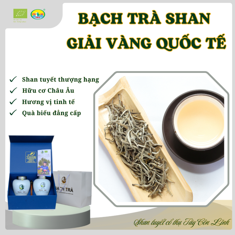 Set quà - Bạch Trà Shan Tây Côn Lĩnh (Organic EU)