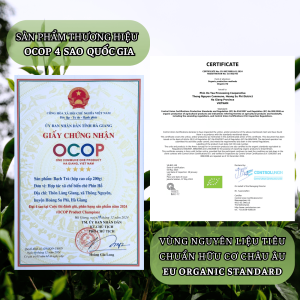 4-star Shan OCOP White Tea - Box of 400g Bach Tra Shan OCOP 4 sao 3