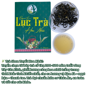 Jasmine Tea Green Set Luc tra uop nhai – Shan tuyet 2