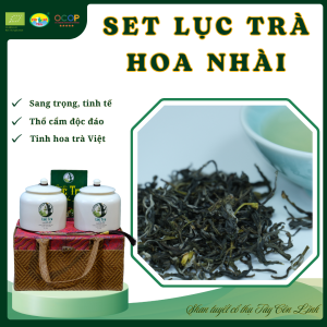 Set Lục trà hoa nhài