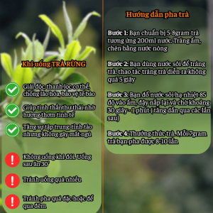 Alternative view of Trà Móng Rồng - Gói 100g