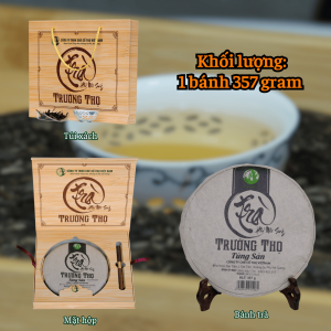 Alternative view of Trà Phổ nhĩ sống vụ Xuân 2020 vùng Tây Côn Lĩnh (357gram)