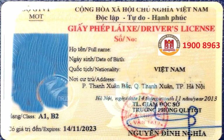 bang lai xe b2 hoclaixe247
