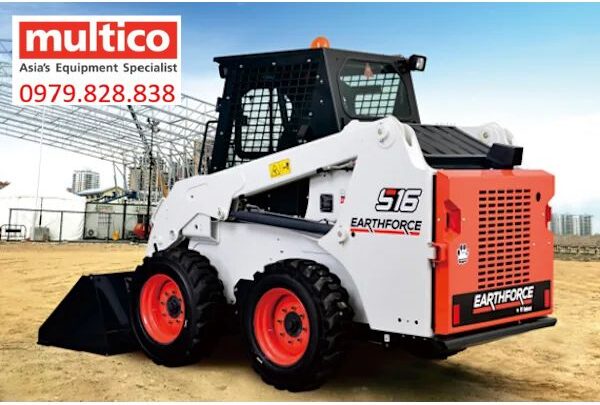 Máy xúc lật Bobcat S16 – Giải pháp xúc lật đa năng, gọn nhẹ và mạnh mẽ