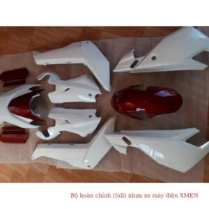 Bộ full nhựa xe máy điện Xmen 11 bo full nhua xe may dien xmen