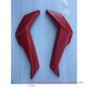 Bộ ốp sườn bình xe máy điện xmen không tem (1 bộ) 9 bo op suon binh xe may dien xmen khong tem