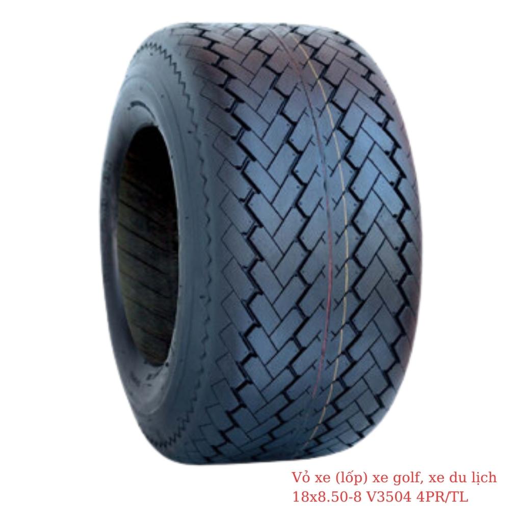 Vỏ xe (lốp) xe golf xe du lịch 18x8.50-8 V3504 4PR/TL hàng cao cấp tiêu chuẩn xuất khẩu Âu Mỹ 1 Vỏ xe (lốp) xe golf xe du lịch 18x8.50-8 V3504 4PR/TL hàng cao cấp tiêu chuẩn xuất khẩu Âu Mỹ