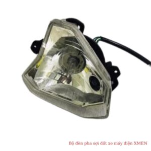 Bộ đèn pha xe máy điện XMEN sợi đốt 5 bo den pha soi dot xe dien xmen 2