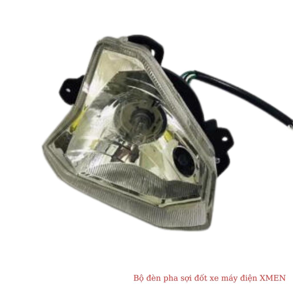 Bộ đèn pha xe máy điện XMEN sợi đốt 2 Bộ đèn pha xe máy điện XMEN sợi đốt - Ảnh 2