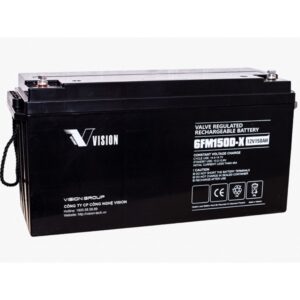 Ắc quy Vision xả sâu 12V, 150Ah 6FM150D-X