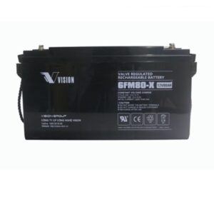 Ắc quy solar 12V, 80Ah 6FM80D-X Vision