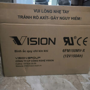 Ắc quy viễn thông Vision 12V, 150Ah 6FM150MV-X 15 ac quy vien thong 12v 150ah 4