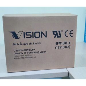 Ắc quy AGM kín khí Vision 12V, 100Ah 6FM100E-X 15 ac quy vien thong vision 6fm100e x 1