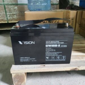 Ắc quy AGM kín khí Vision 12V, 100Ah 6FM100E-X 19 ac quy vien thong vision 6fm100e x 3