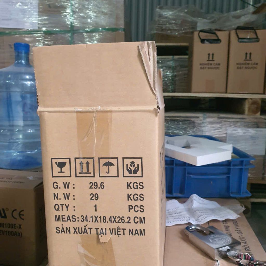 Ắc quy AGM kín khí Vision 12V, 100Ah 6FM100E-X 12 Ắc quy AGM kín khí Vision 12V, 100Ah 6FM100E-X - Ảnh 12