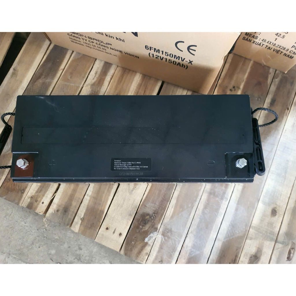 Ắc quy viễn thông Vision 12V, 150Ah 6FM150MV-X 9 Ắc quy viễn thông Vision 12V, 150Ah 6FM150MV-X - Ảnh 9