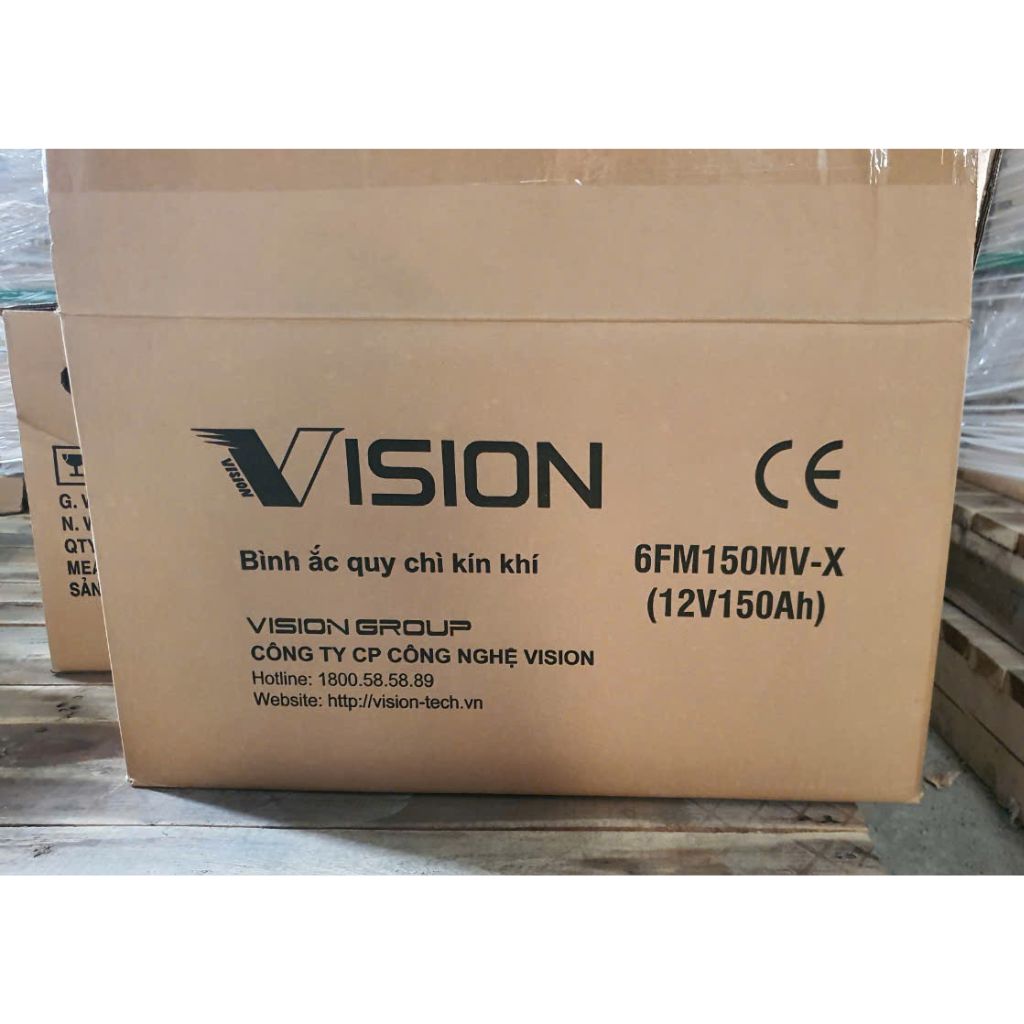 Ắc quy viễn thông Vision 12V, 150Ah 6FM150MV-X 12 Ắc quy viễn thông Vision 12V, 150Ah 6FM150MV-X - Ảnh 12