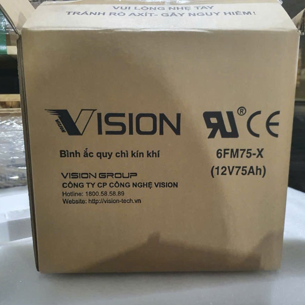 Acquy Vision 12V, 75Ah 6FM75-X 4 Acquy Vision 12V, 75Ah 6FM75-X - Ảnh 4