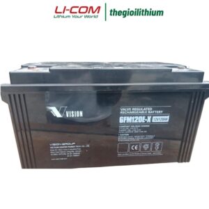 Ắc quy viễn thông UPS Vision 12V, 120Ah 6FM120E-X 22 vision 6fm120e x 1 1