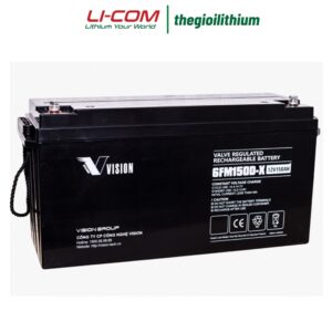 Ắc quy viễn thông Vision 12V, 150Ah 6FM150MV-X 26 vision 6fm150mv x 1