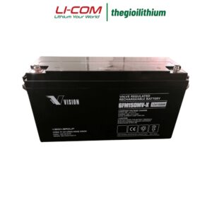 Ắc quy viễn thông Vision 12V, 150Ah 6FM150MV-X 27 vision 6fm150mv x 2