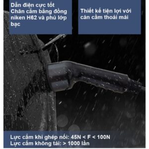 Sạc ô tô điện di động AC 16A 3.5KW có đèn báo 18 3 thiet ke tien loi sac o to dien