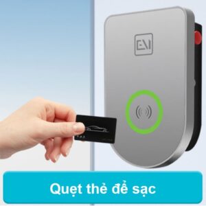 Trạm sạc ô tô điện treo tường AC 32A 7KW có đèn báo và quẹt thẻ RFID GEV203 18 tram sac o to dien 7 kw treo tuong quet the 4