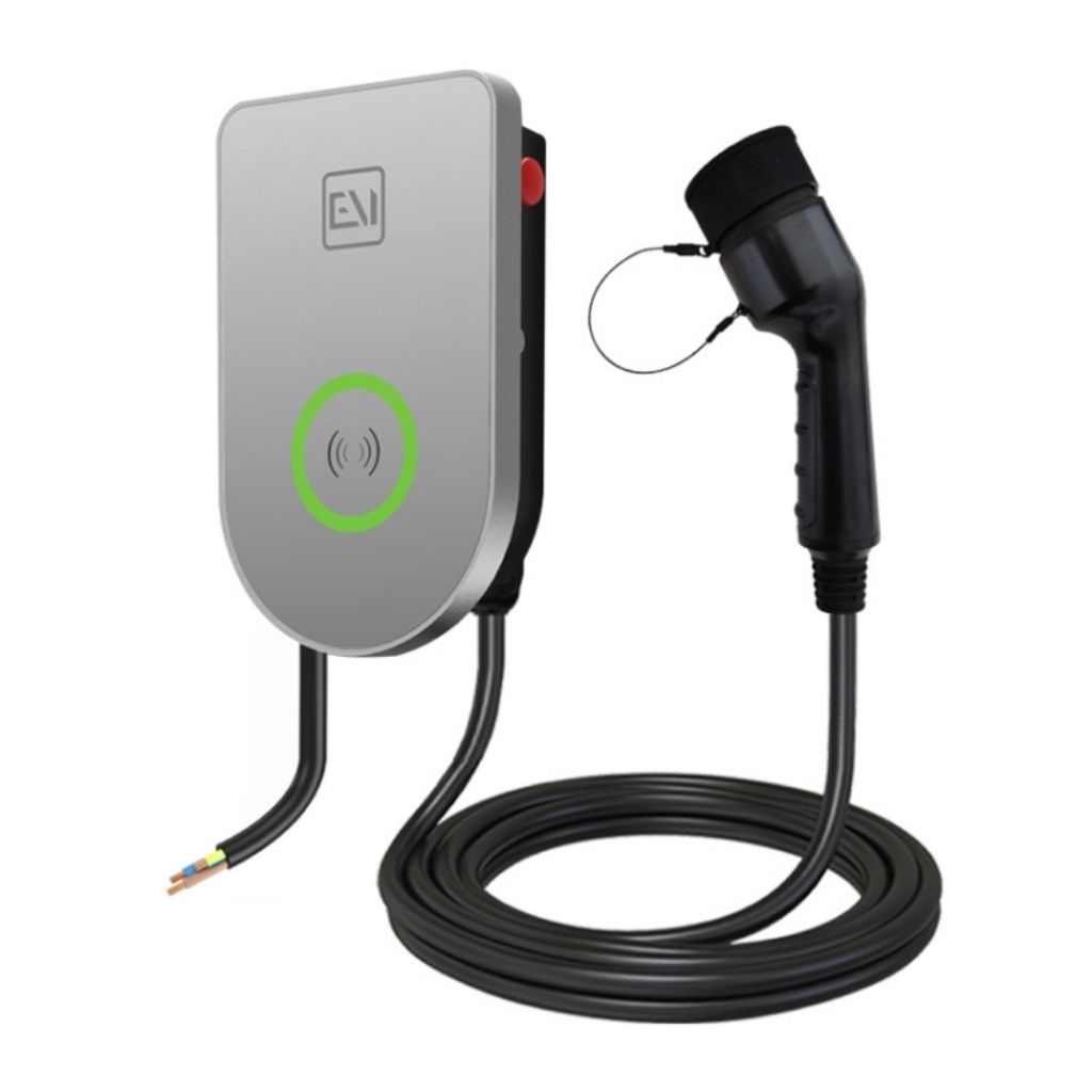 Trạm sạc ô tô điện treo tường AC 32A 7KW có đèn báo và quẹt thẻ RFID GEV203 1 Trạm sạc ô tô điện treo tường AC 32A 7KW có đèn báo và quẹt thẻ RFID GEV203