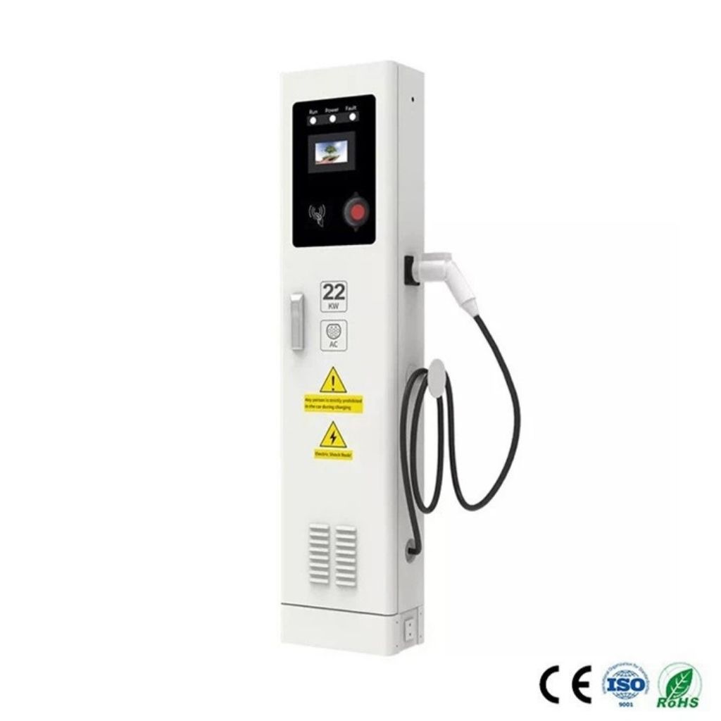 Trụ sạc ô tô điện AC 32A 22kW 3 pha 7 Trụ sạc ô tô điện AC 32A 22kW 3 pha - Ảnh 7