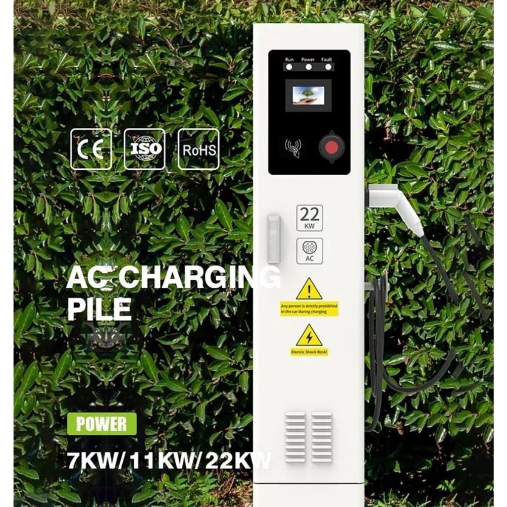 Trụ sạc ô tô điện AC 32A 22kW 3 pha 8 Trụ sạc ô tô điện AC 32A 22kW 3 pha - Ảnh 8